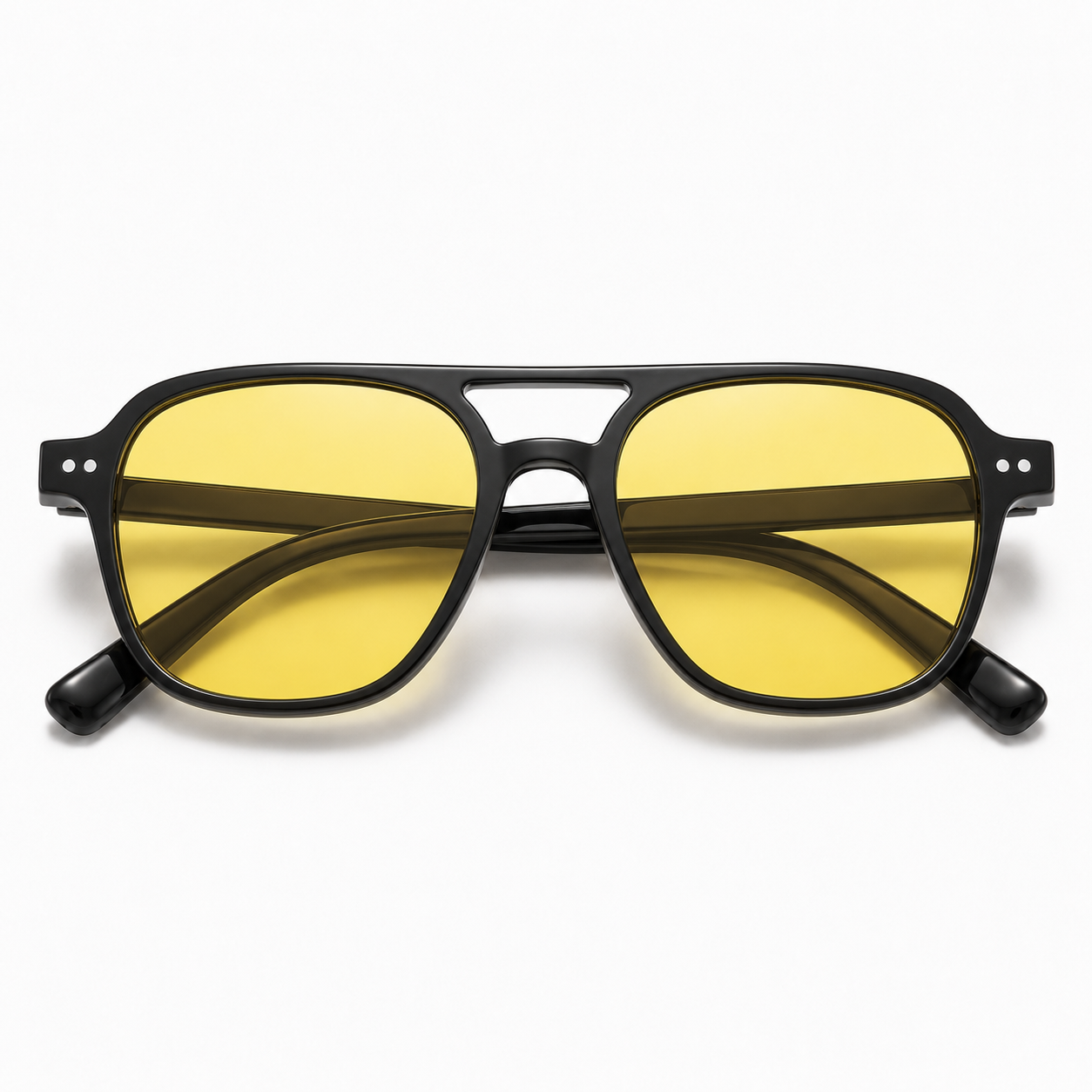 BlueBlockers Havanna Black and Yellow