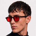 BlueBlockers Aura Coffe Red
