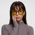 BlueBlockers Havanna Black and Yellow