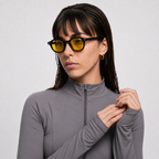 BlueBlockers Aura Black and Yellow