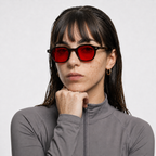 BlueBlockers Aura Coffe Red