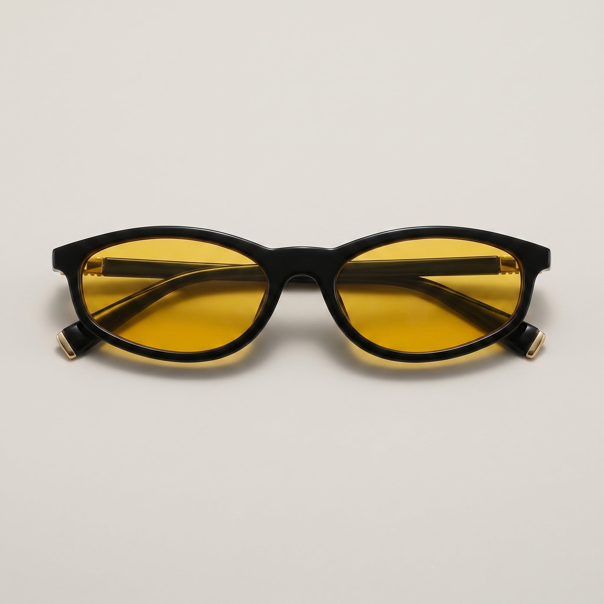 Óculos de Sol Fiamma Preto Lente Amarela