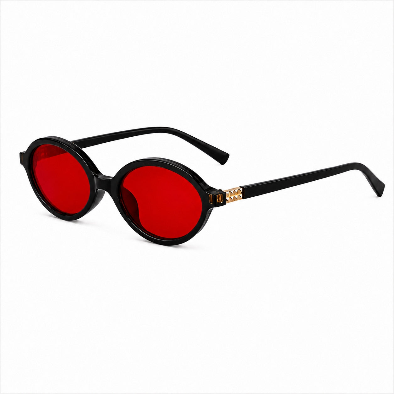 BlueBlockers Glow Black and Red