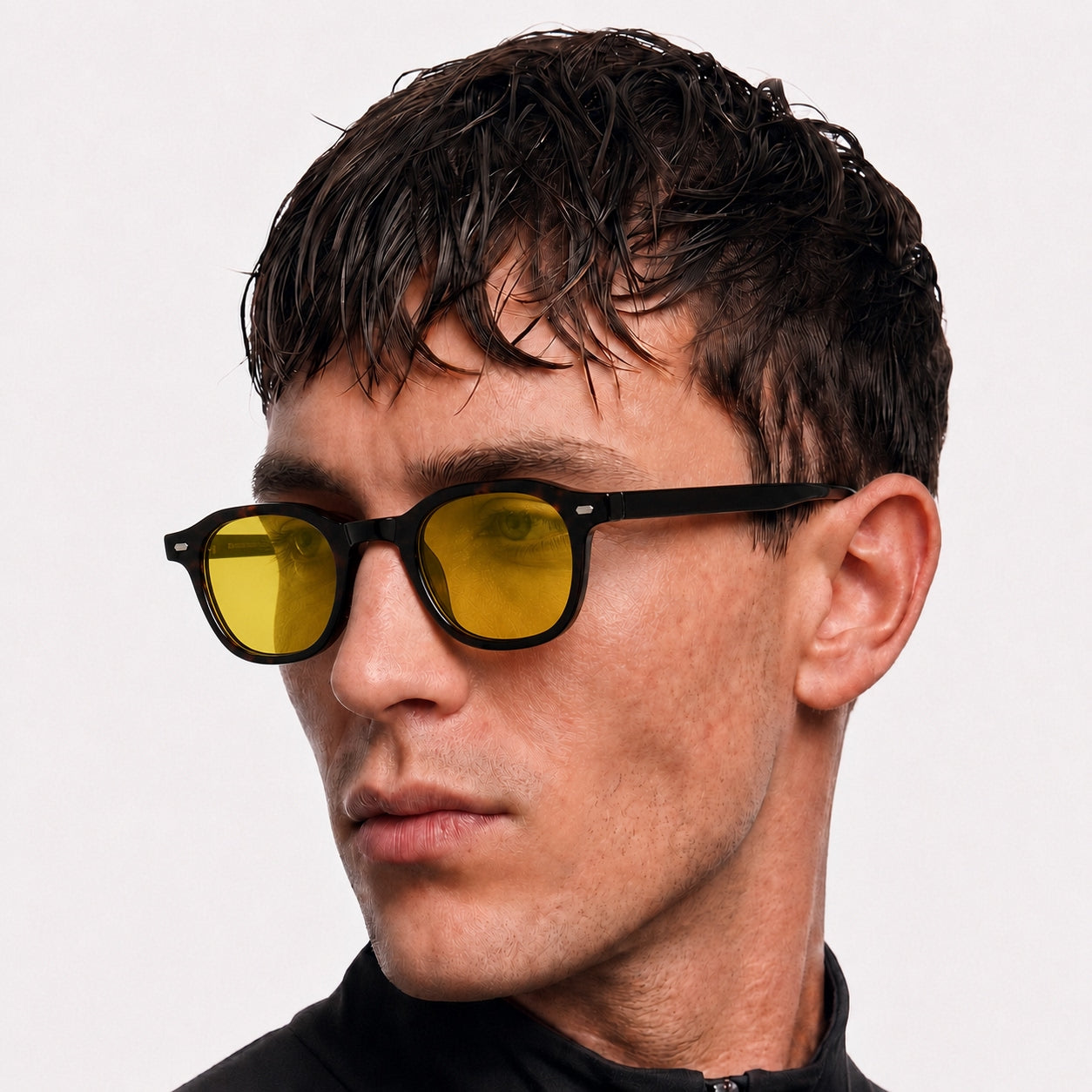 BlueBlockers Aura Coffe Yellow